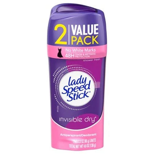 lady-speed-stick-invisible-dry-antiperspirant-deodorant-shower-fresh-2-3oz-twin-pack-purple-1