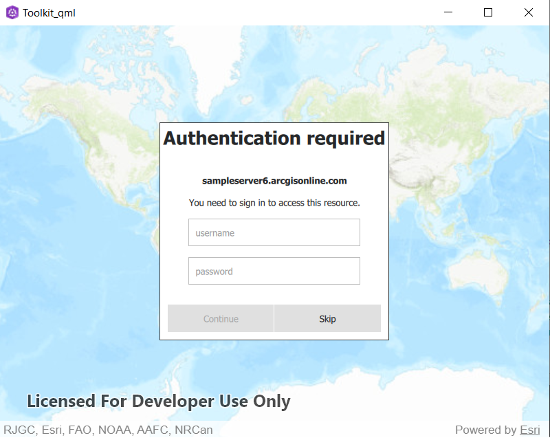 AuthenticationView image