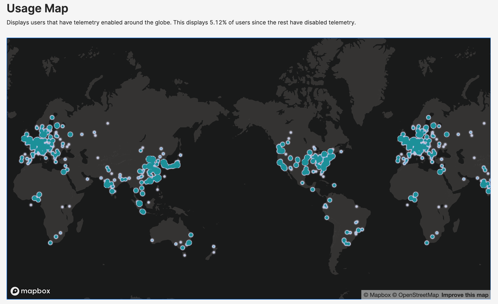 countries usage map