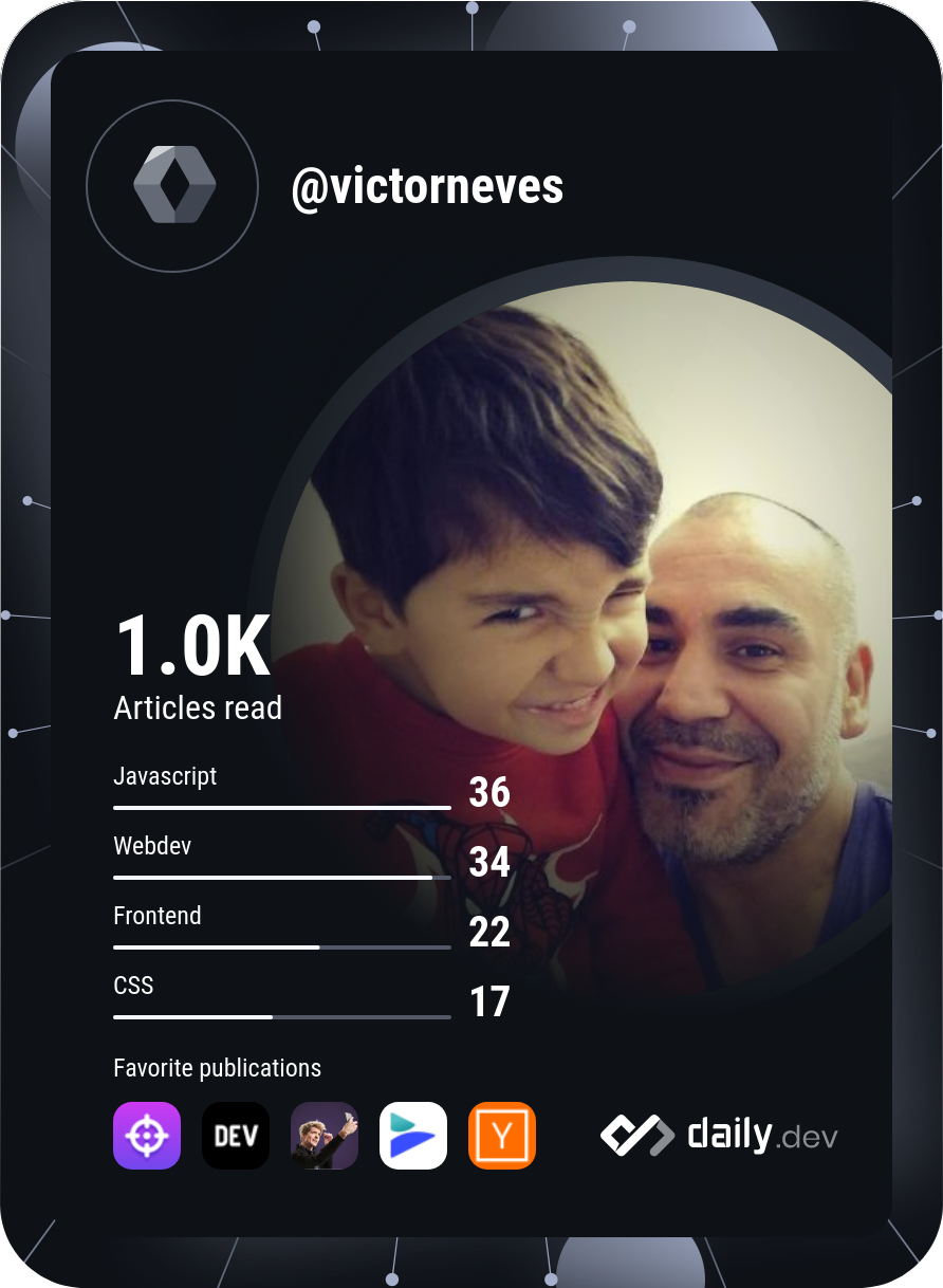 Victor Neves's Dev Card