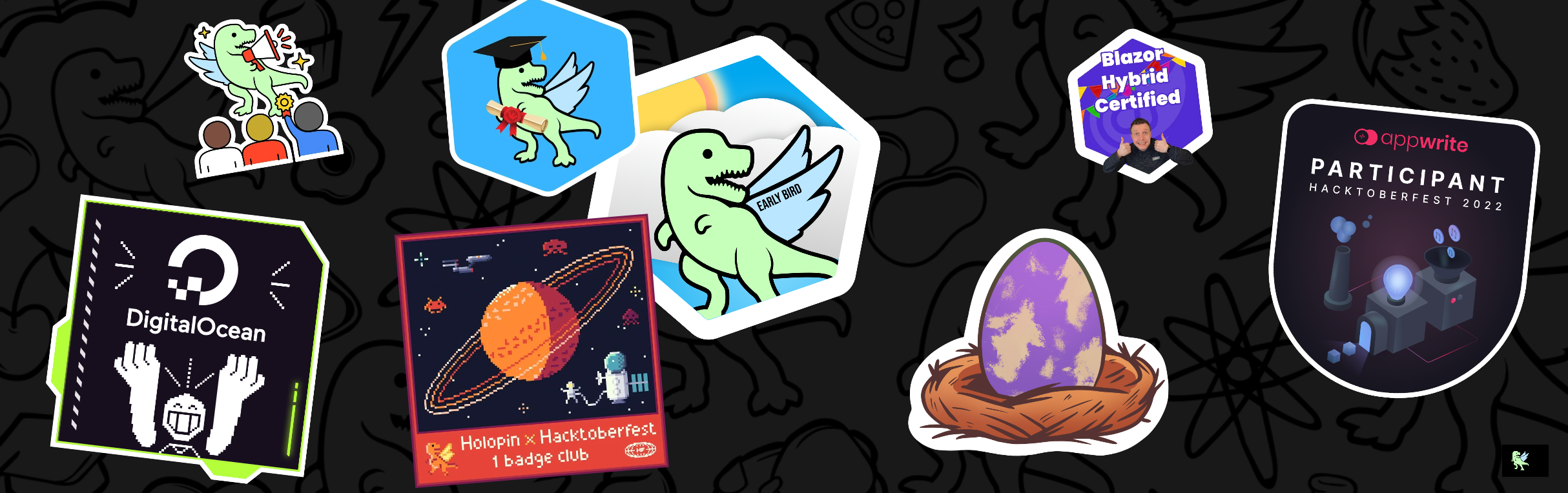 @benbb96's Holopin board