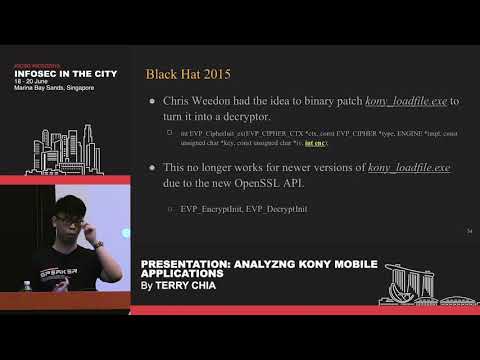 Analyzing Kony Mobile Applications - Presented by Terry Chia