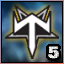 Achievement badge icon
