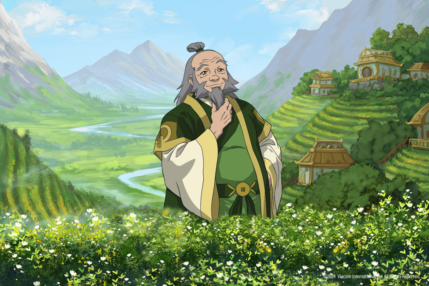 Uncle Iroh is chillin