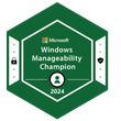 Windows Manageability Champion - 2024