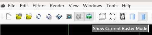 Show Current Raster Mode