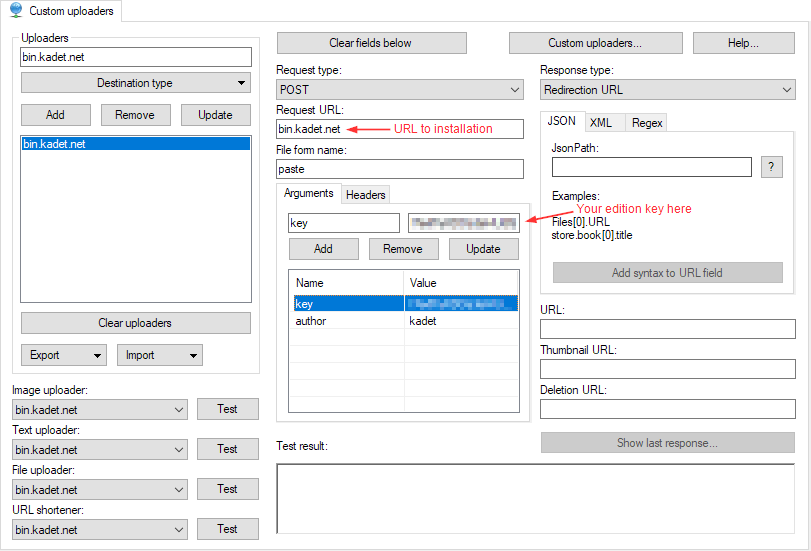 ShareX config