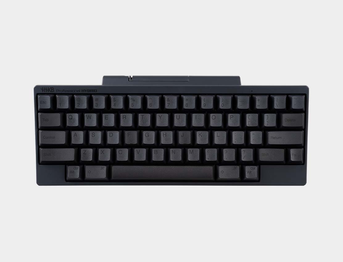 hhkb all black top down