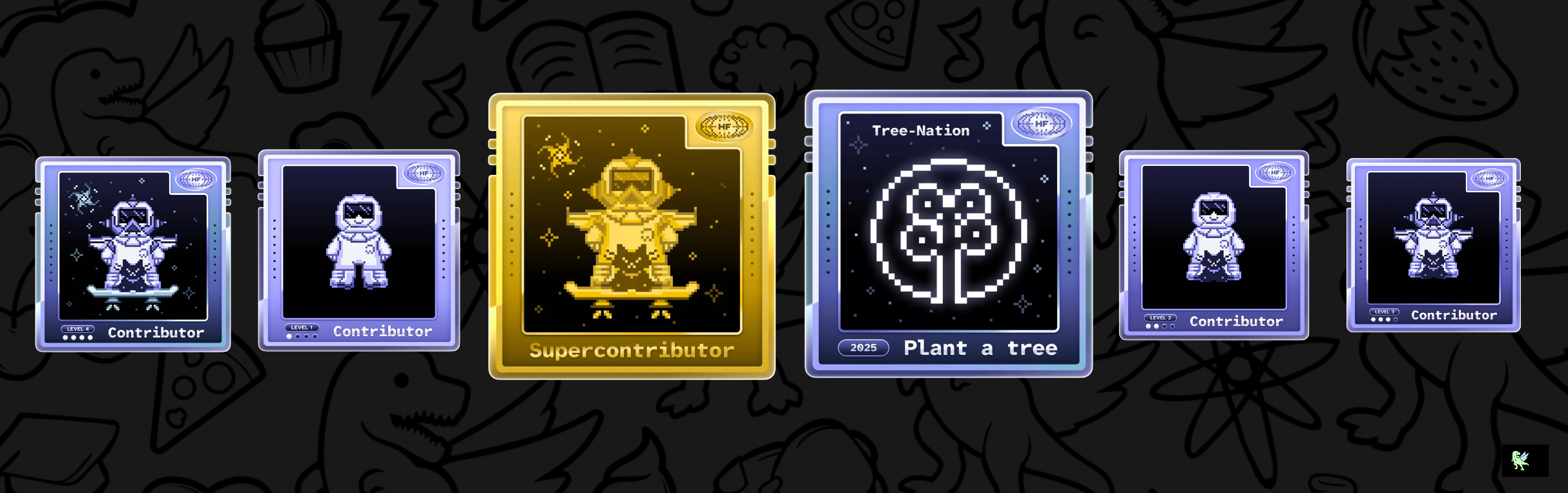 An image of @jayadityagit's Holopin badges, which is a link to view their full Holopin profile