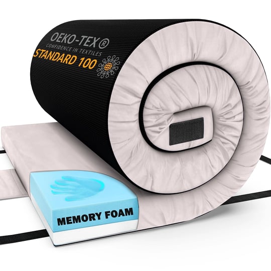 matrix-cell-memory-foam-camping-mattress-pad-certipur-us-roll-up-mattress-car-foldable-floor-mat-for-1