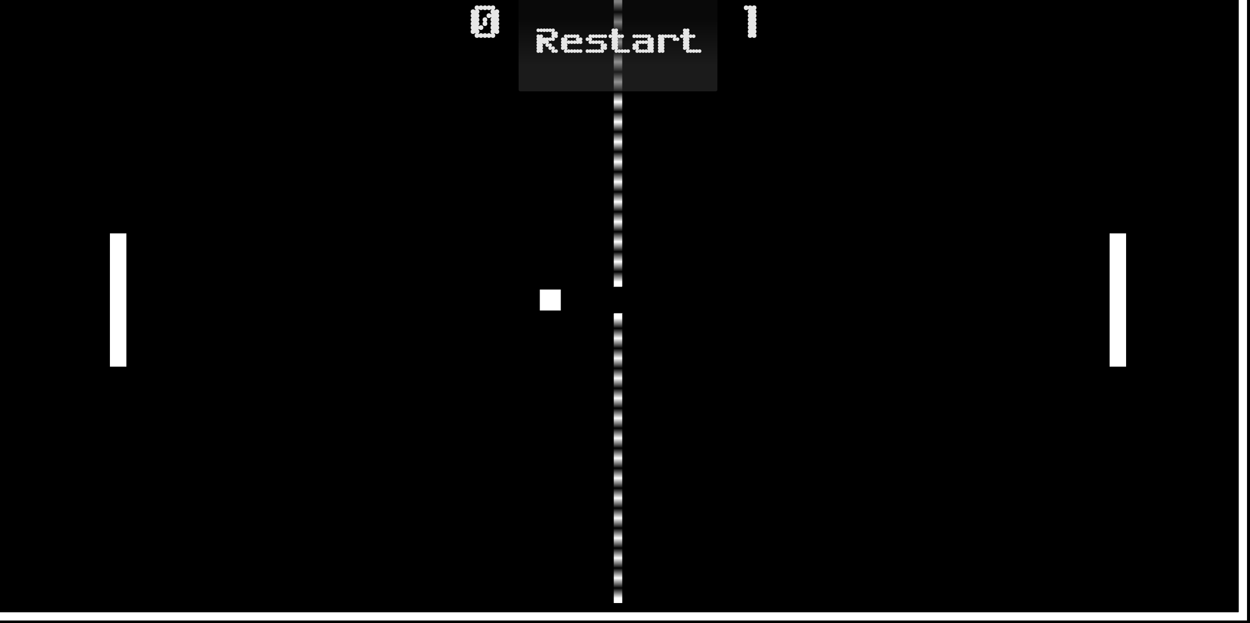 Pong game