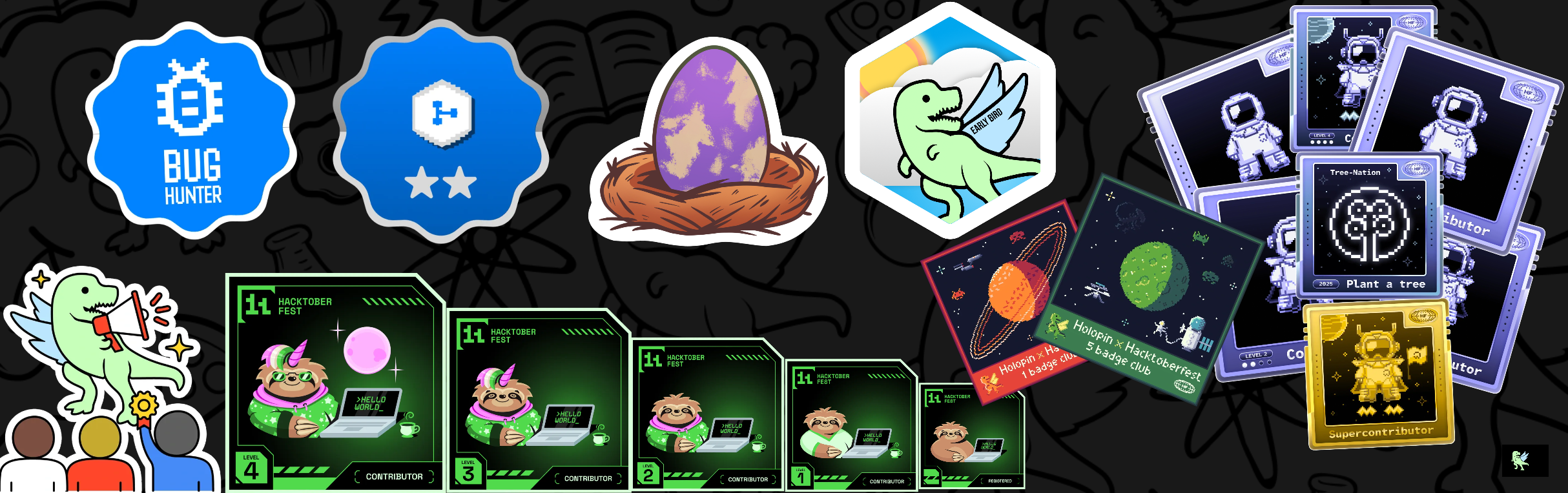  @ramakrushnabiswal's Holopin badges