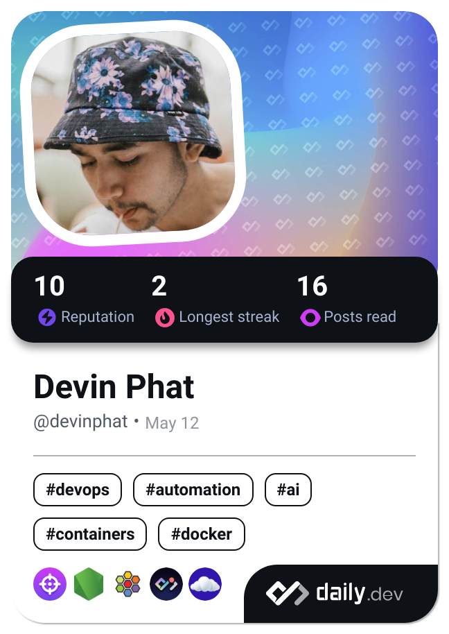 Devin Phat's Dev Card