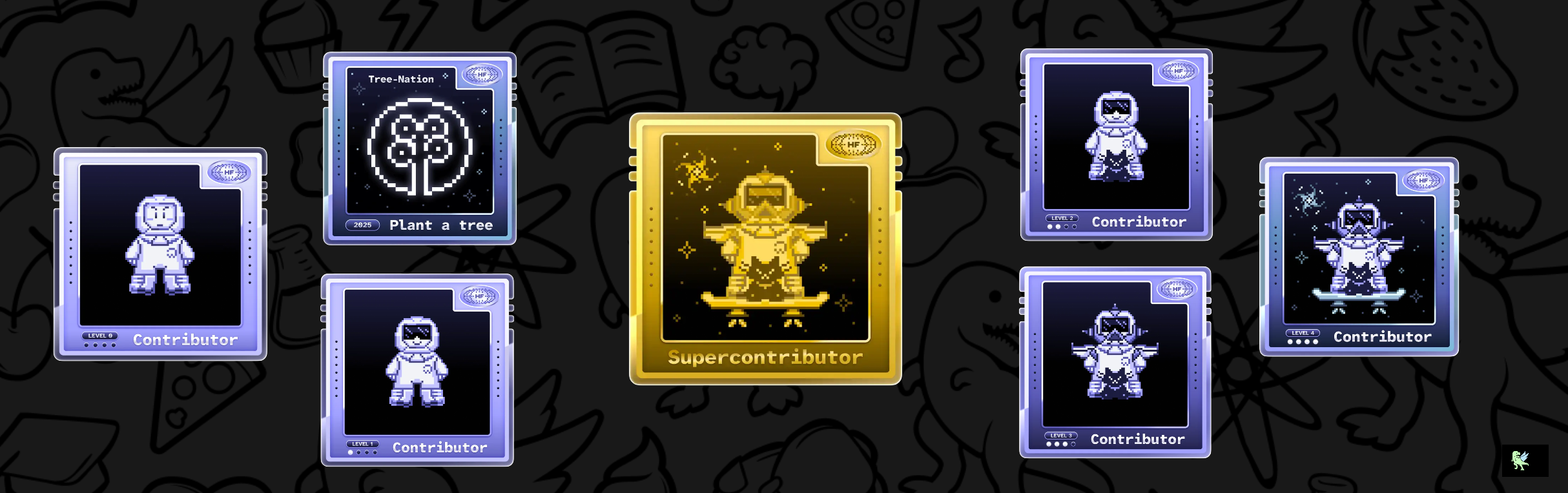 An image of @sofiaabidi's Holopin badges, which is a link to view their full Holopin profile