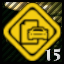 Achievement badge icon
