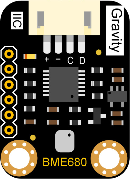 BME680环境传感器引脚说明