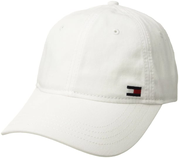 tommy-hilfiger-mens-dad-hat-billy-corner-flag-classic-white-size-one-size-1