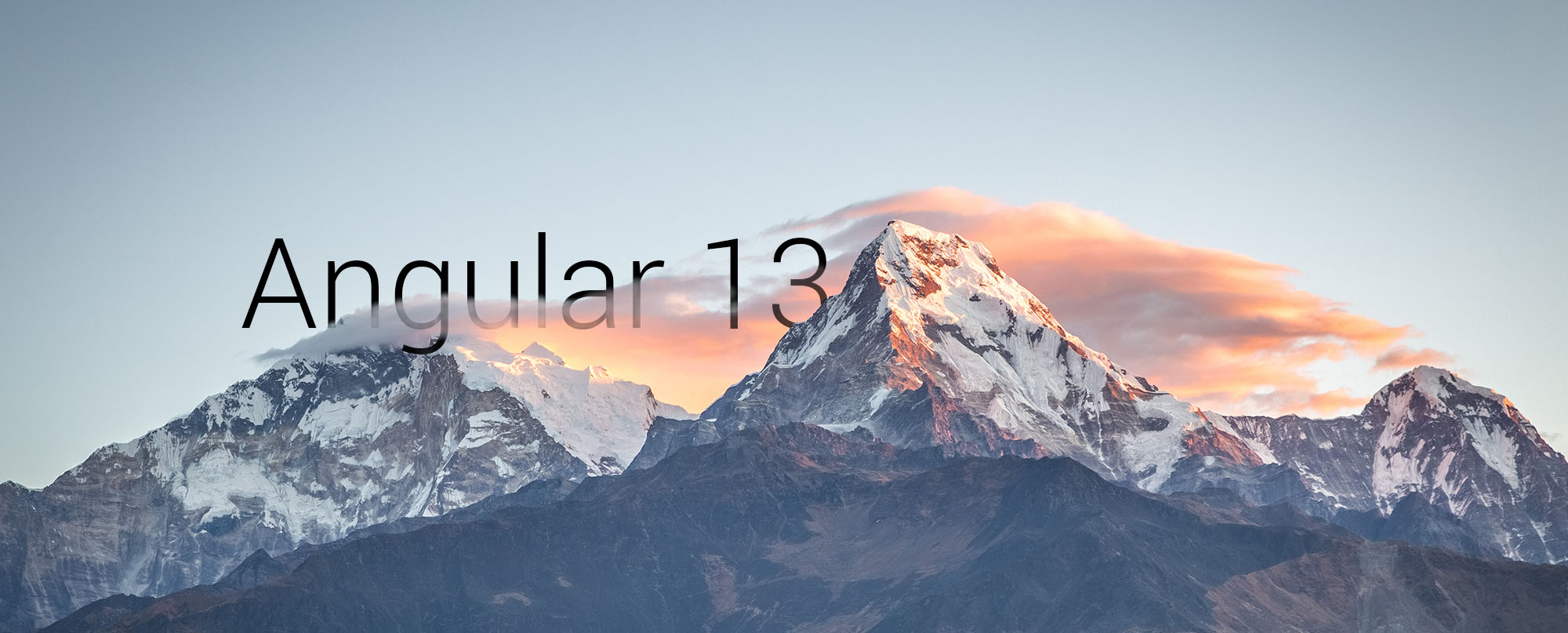 Angular 13 teaser