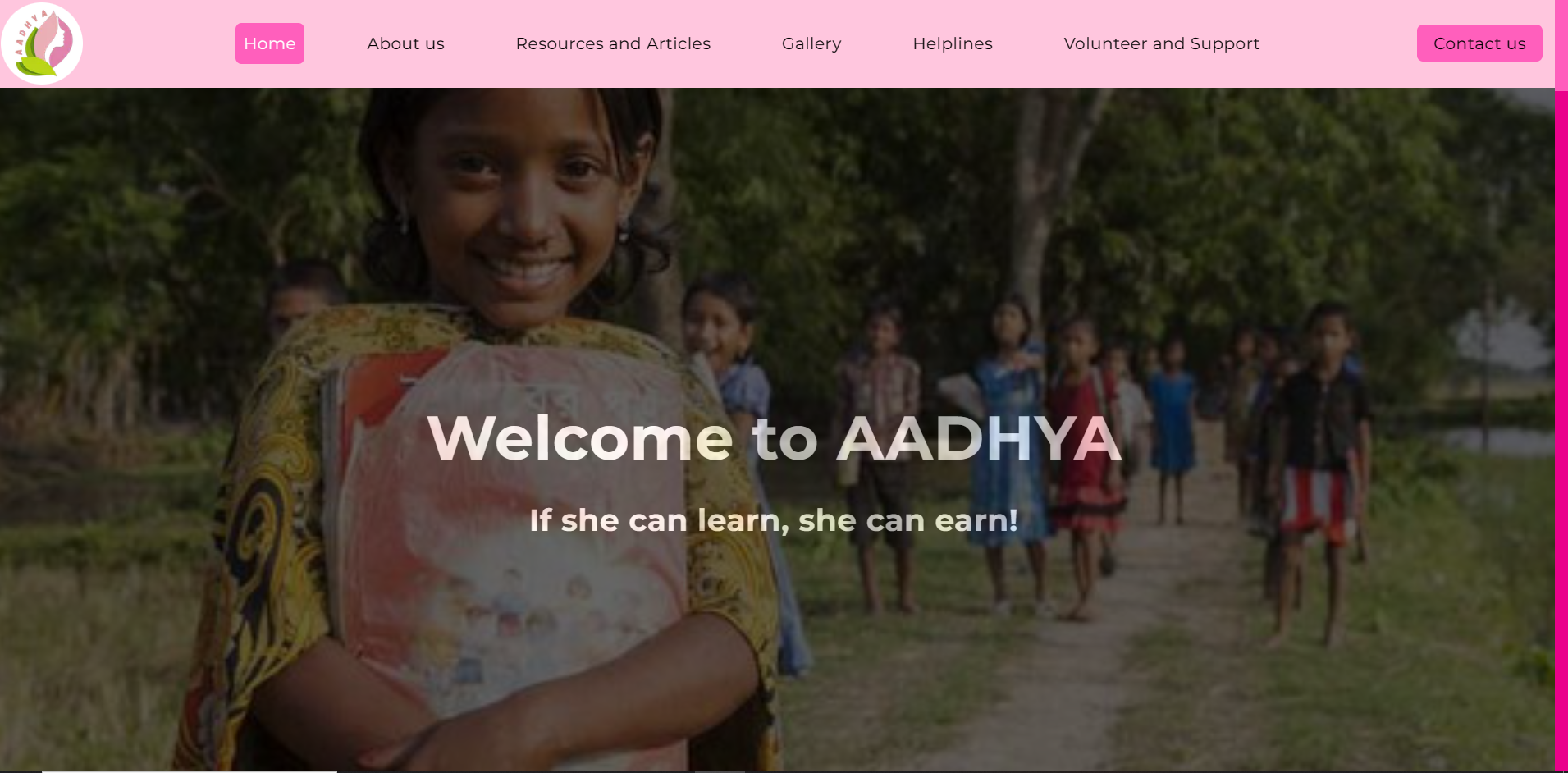 AADHYA interface