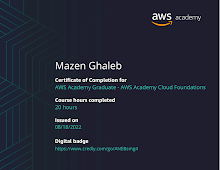 AWS Academy Cloud Foundations