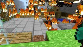 Minecraft FIREE WTFFFFFFF!!!!!
