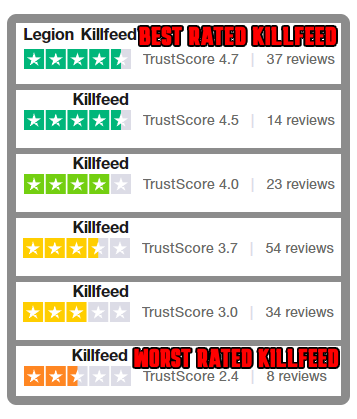 Legion Killfeed is rated the best