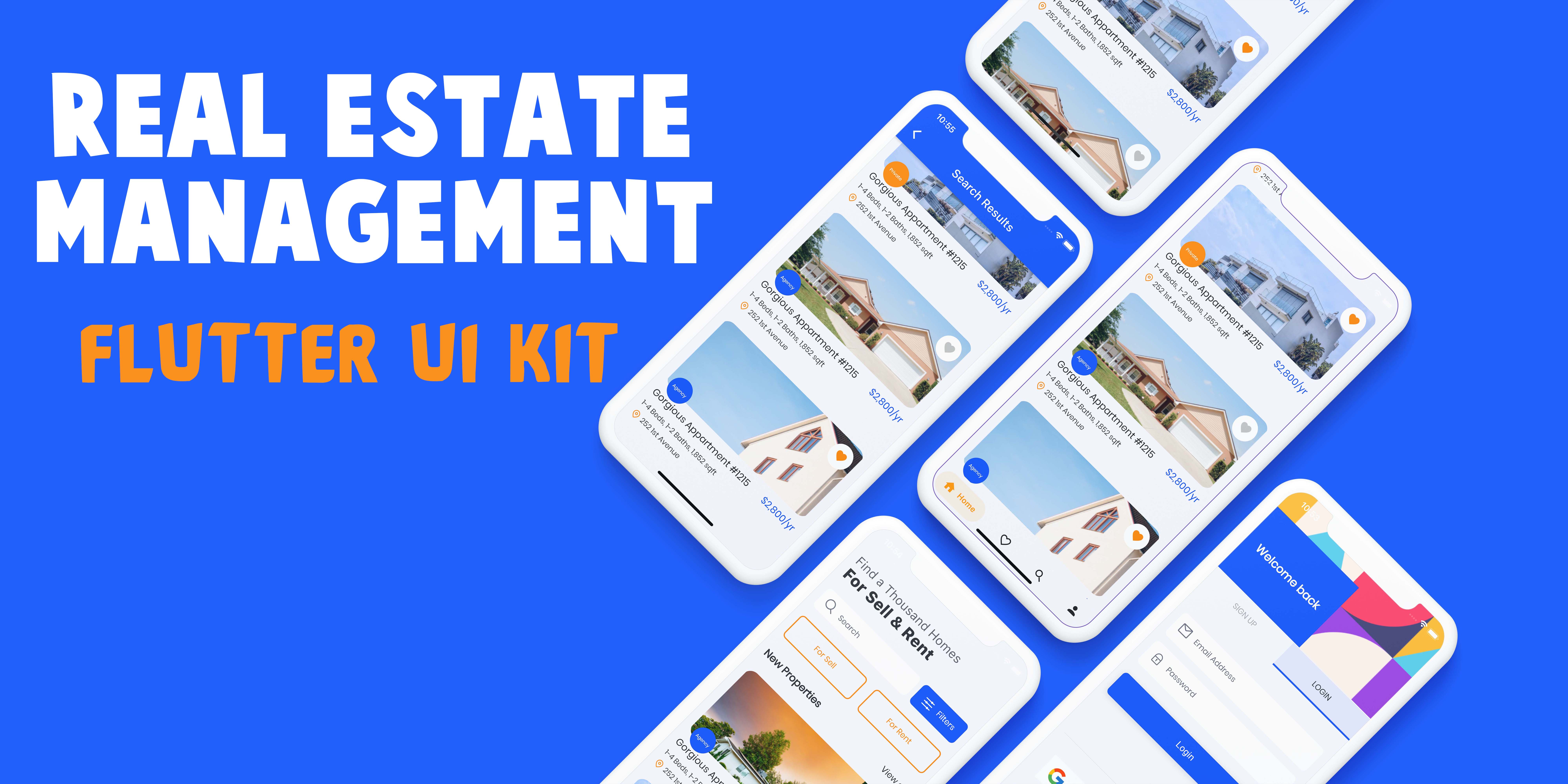 Real Estate Flutter UI Kit