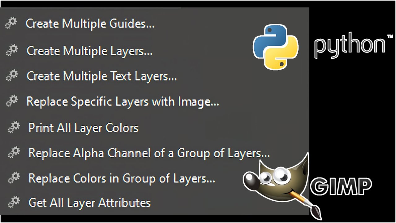 8 plugins for GIMP version 2.10.83