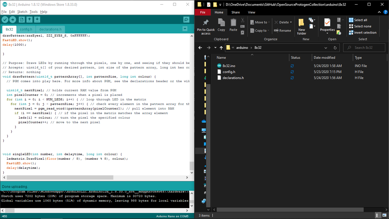 Creating and adding files to your Arduino sketch