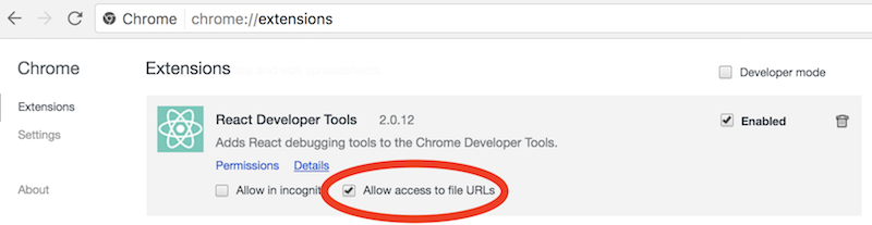 Allow access to file URLs