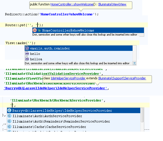 idea-php-laravel-plugin