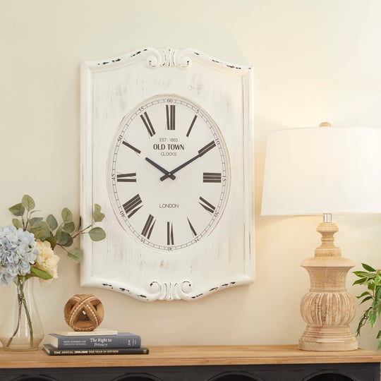 white-wood-farmhouse-wall-clock-1