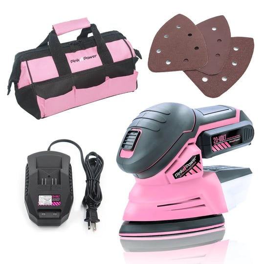 pink-power-detail-sander-for-woodworking-20v-cordless-electric-hand-sander-for-1
