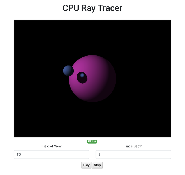 Ray Tracer Perview