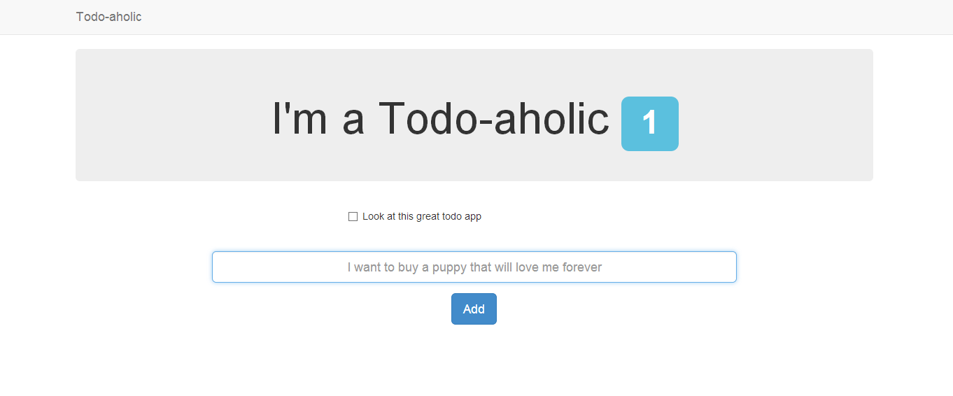 Todo-aholic