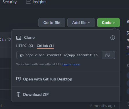 github