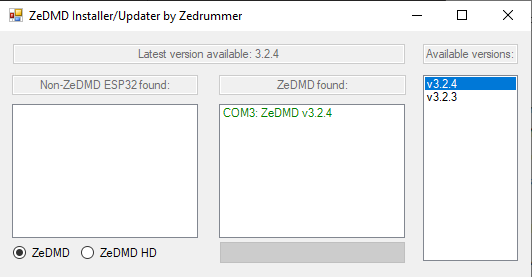 ZeDMD_Updater