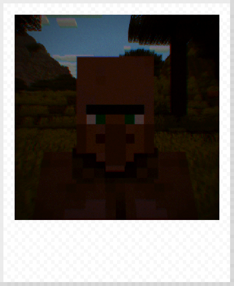 Villager with exposure -2