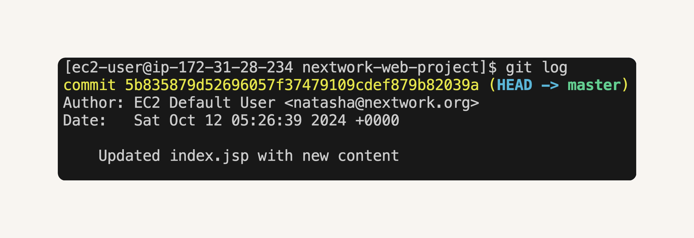 Git Log