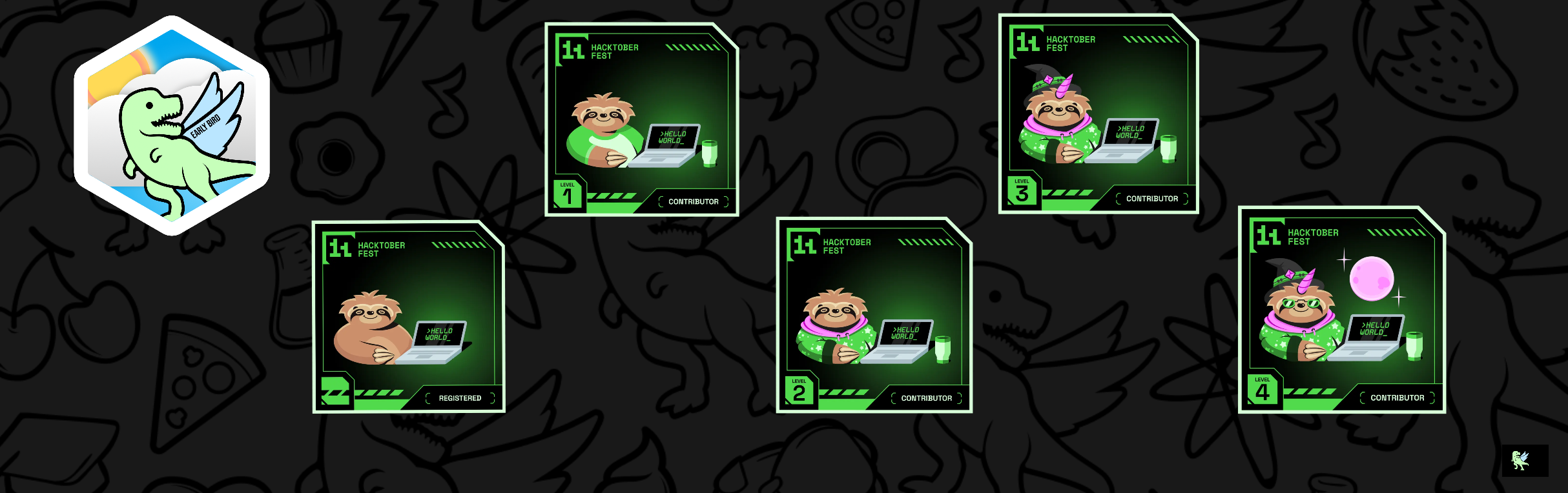 An image of @dheeraj1771's Holopin badges, which is a link to view their full Holopin profile
