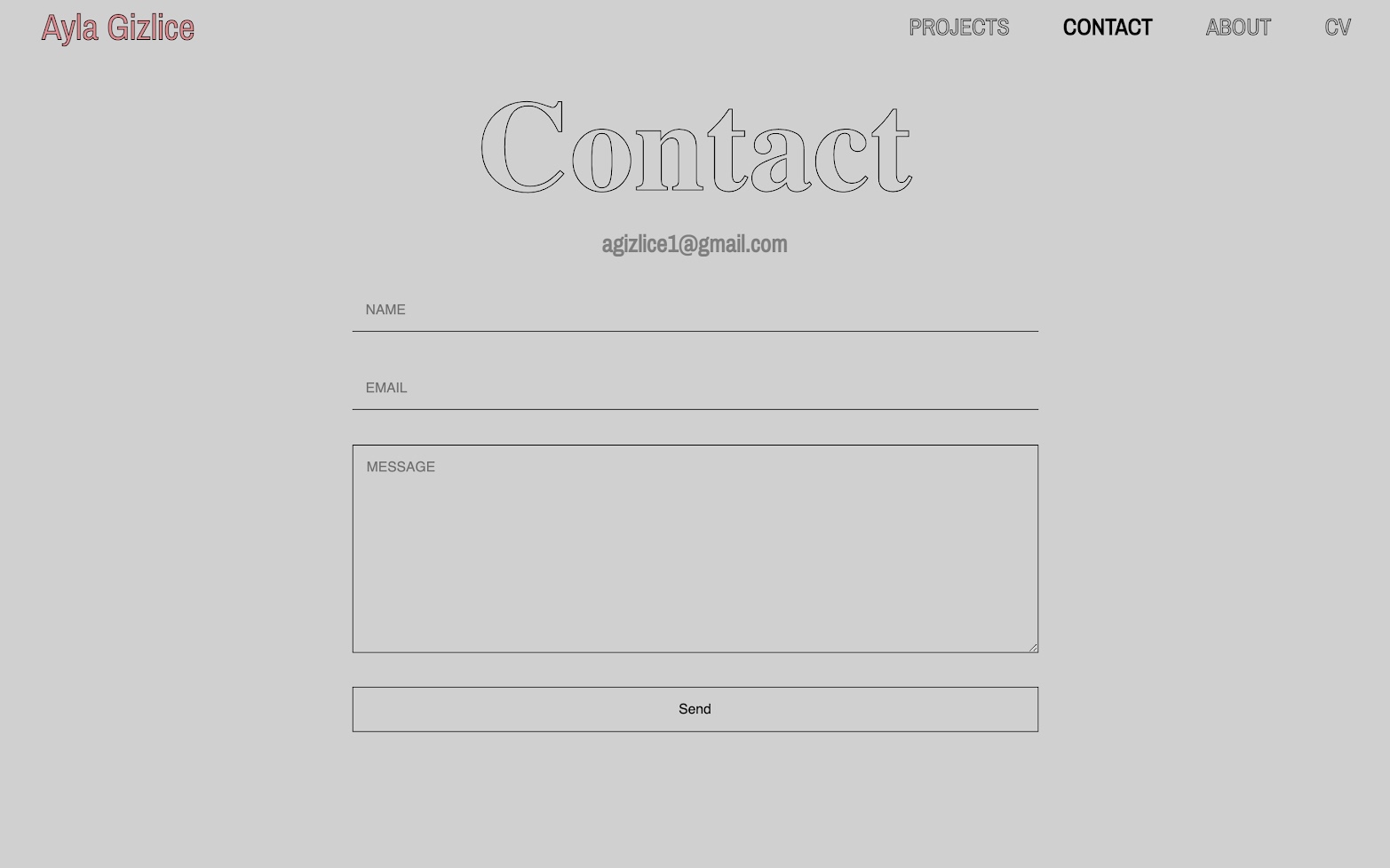 Contact Page