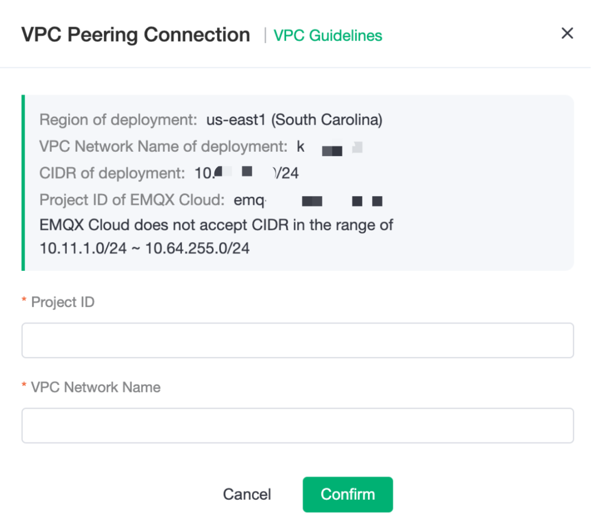 VPC Peering Setup