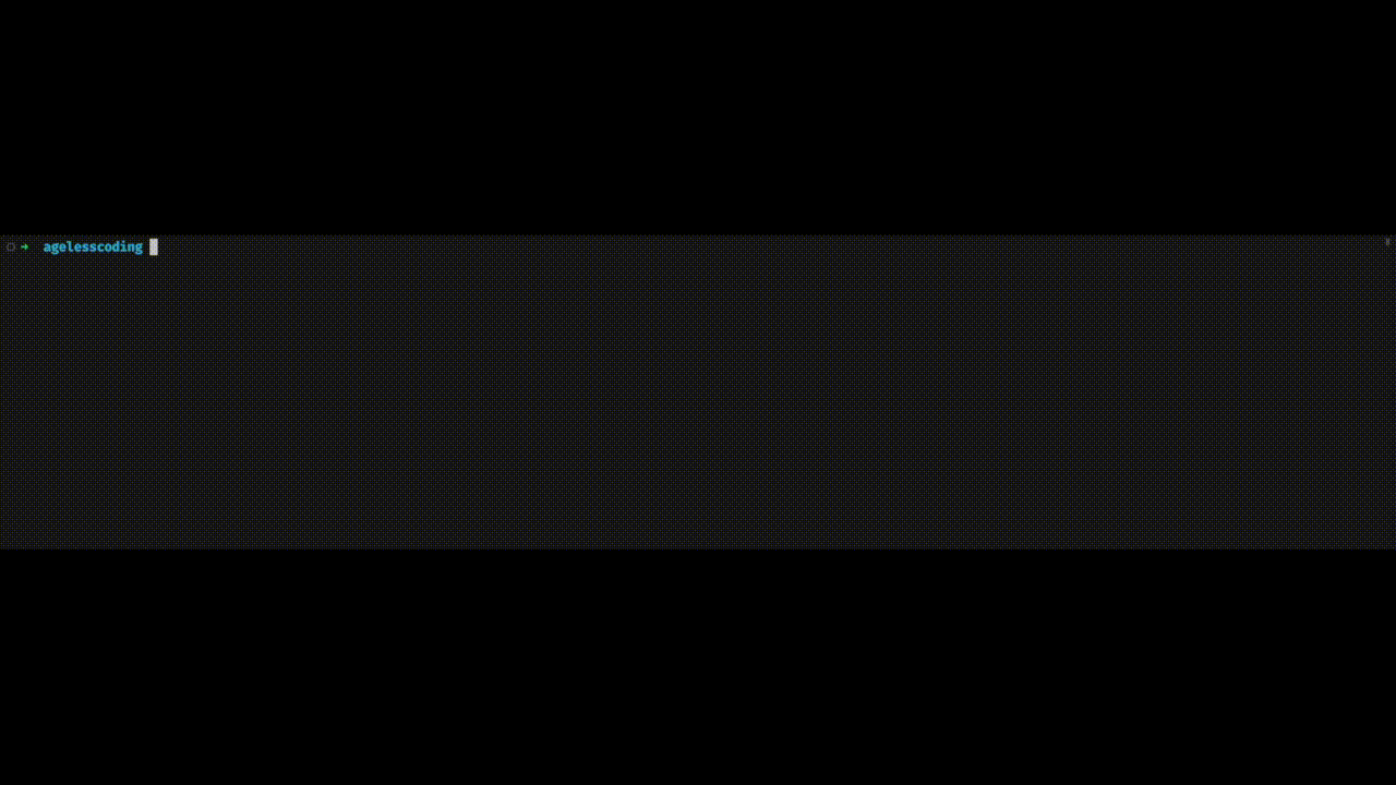 GitHub - agelesscoding/cli: Cli Tool · GitHub