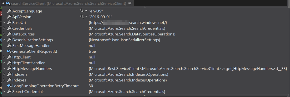 [Azure Search] NullReferenceException when checking if index exists ...