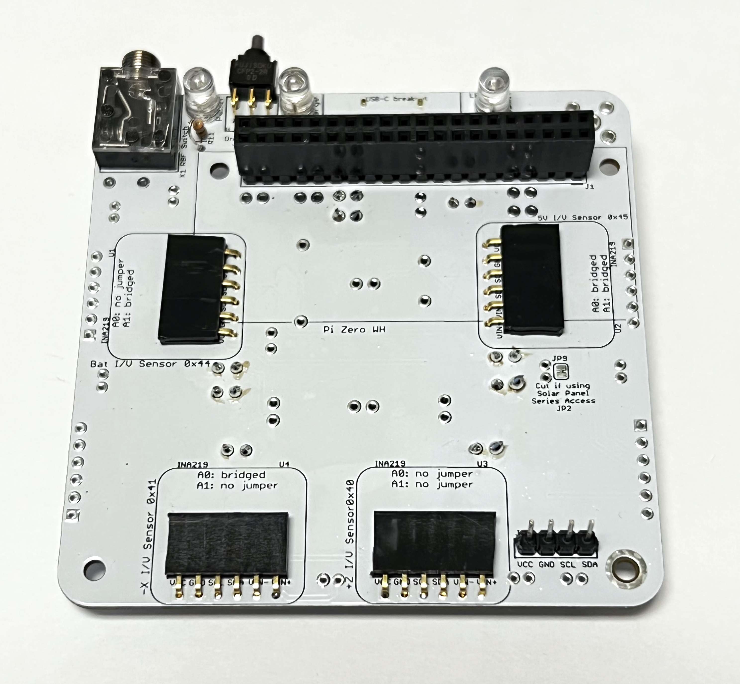 PCB with diodes