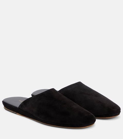 the-row-black-franco-slippers-1