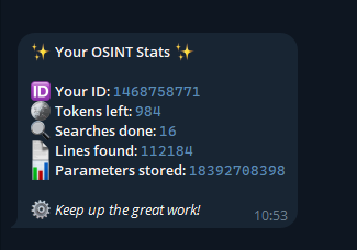 OSINT Bot