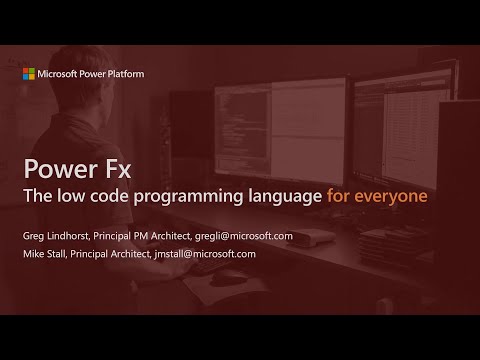 Power-Fx — The low code programming language for everyone