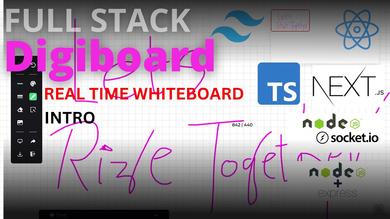 Digiboard — real-time digital whiteboard, demo and walkthrough