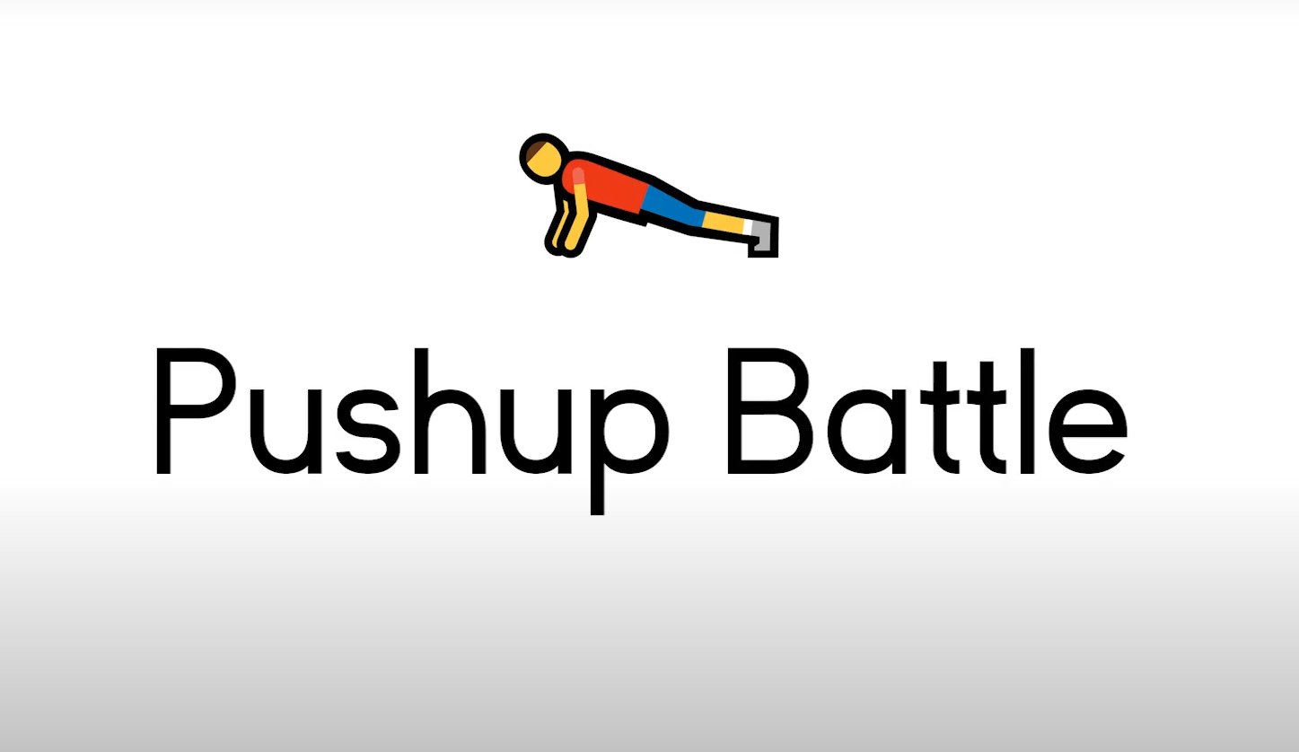 Pushup Battle Video Demo